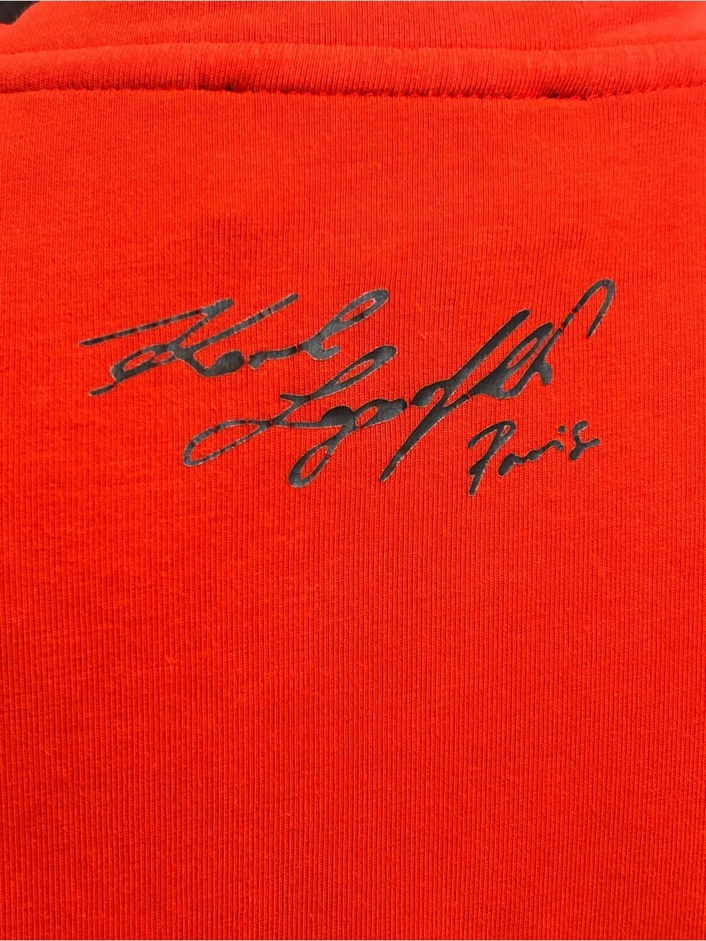 Karl Lagerfeld Kids Red Paris Cat Graphic Tee Size Medium